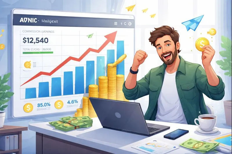 Scaling earnings with ClickUp affiliate program