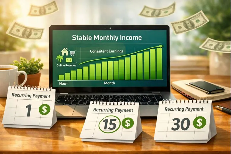 Building passive income with recurring affiliate programs