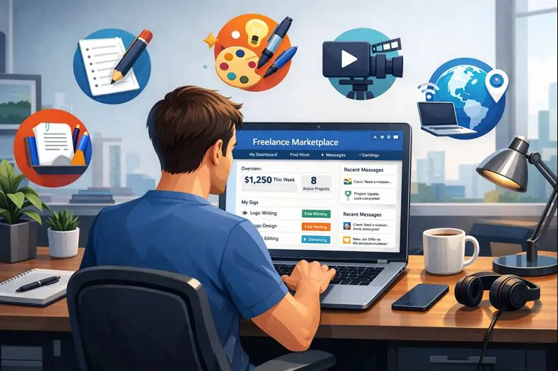 Freelancing opportunities to make money online