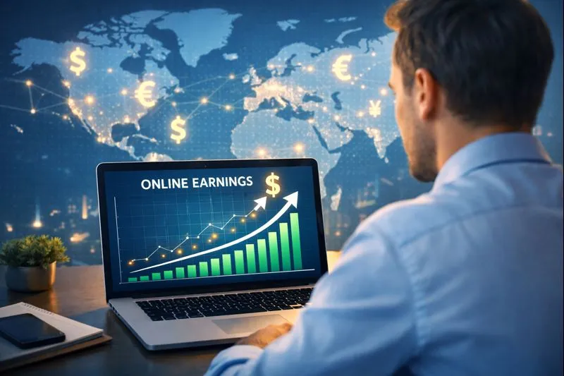 Future of online earning and remote work
