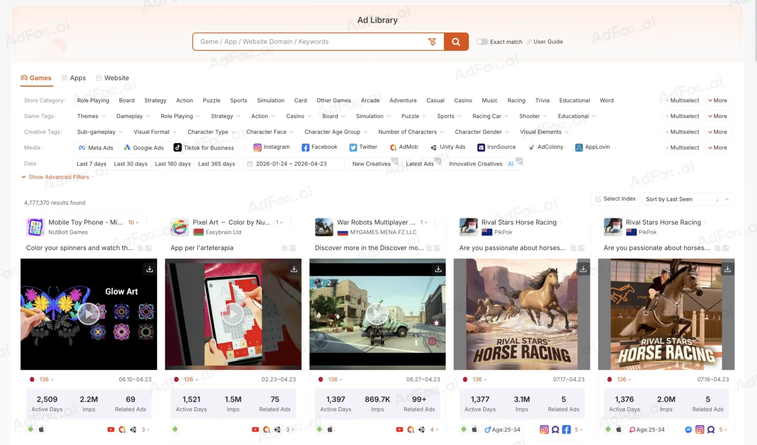 Ad Library-AdFox