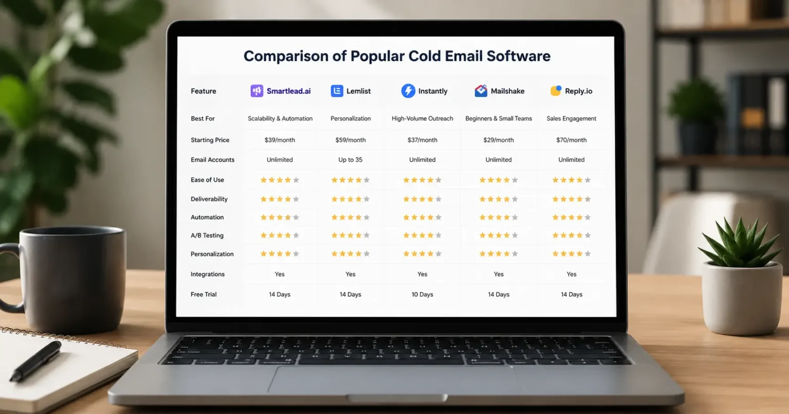 Alternatives to Lemlist affiliate program and outreach tools
