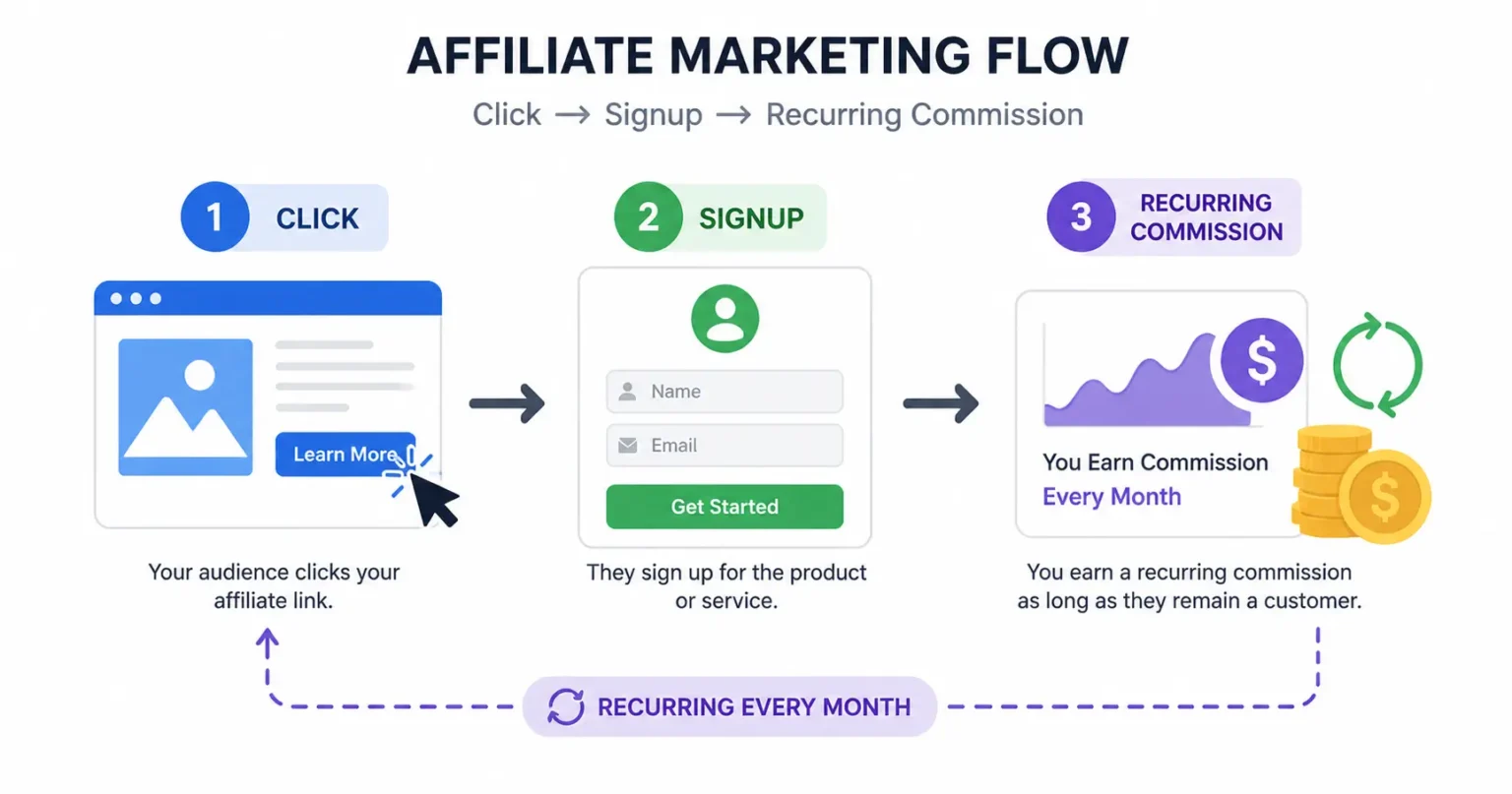 How YourGPT affiliate program works step by step