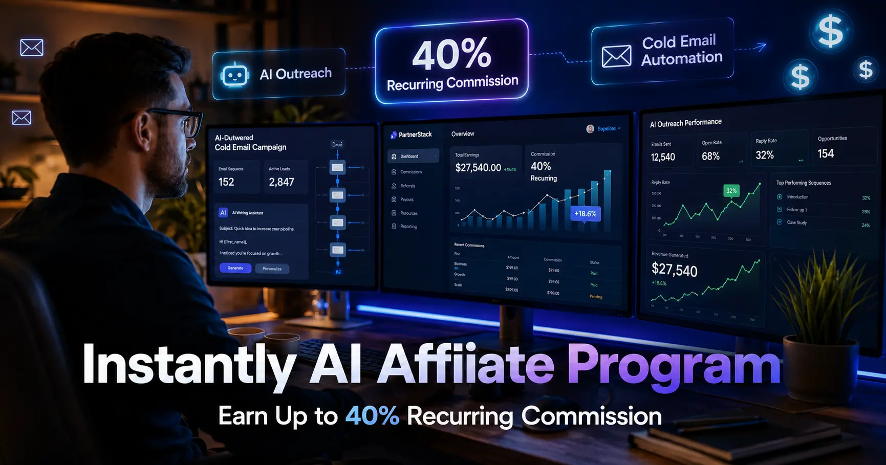 Instantly AI Affiliate Program